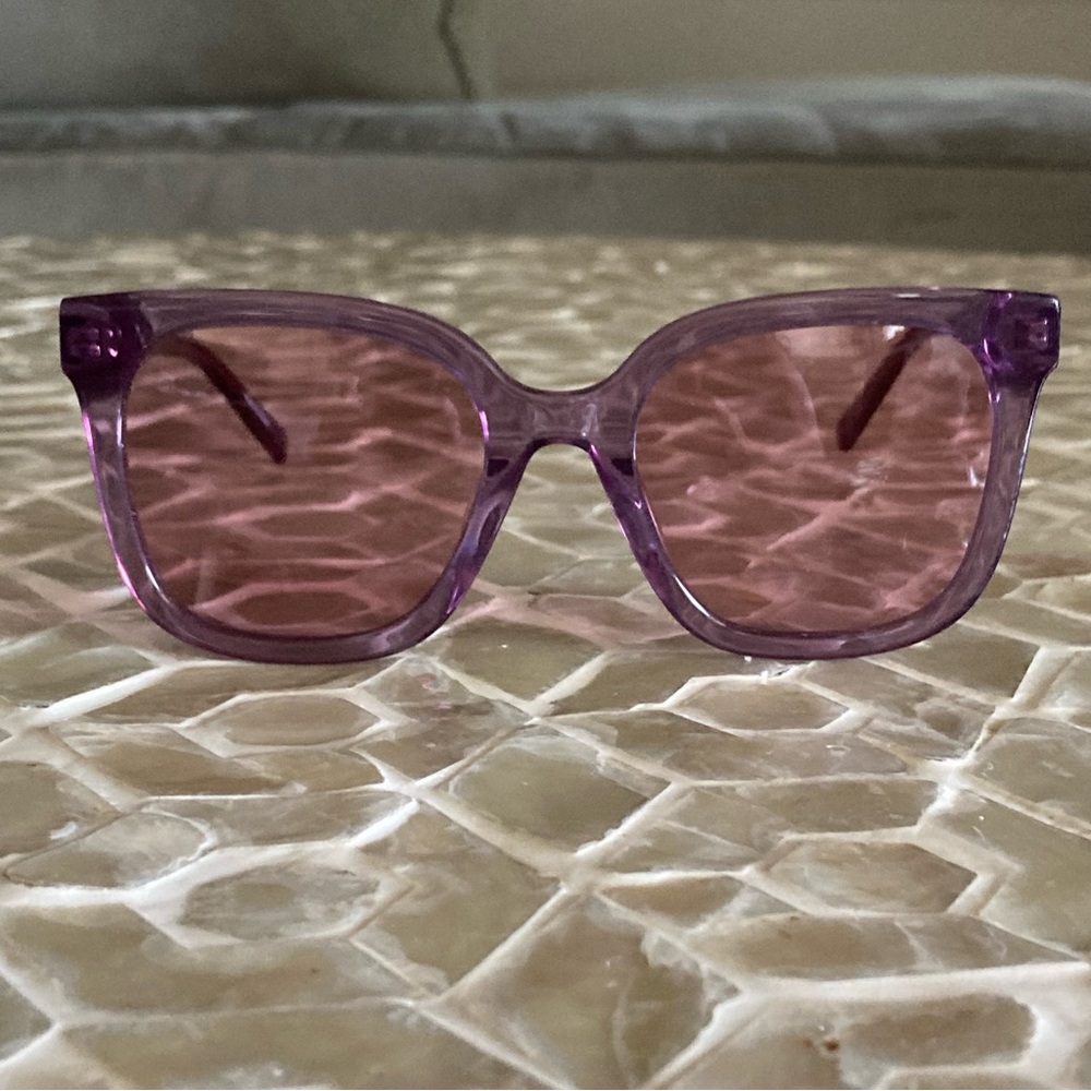 LIKE NEW! MCM725S 500 Womens Purple Rectangular Plastic Sunglasses - Picture 14 of 14